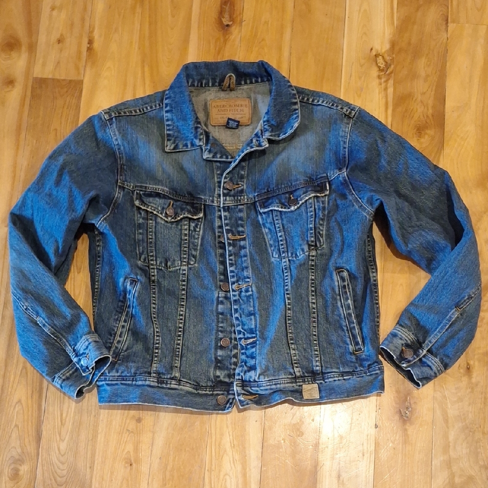 Abercrombie & Fitch Classic Blue Denim Jacket